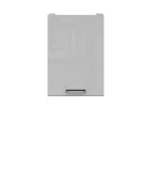 Wall cabinet JUNONA LINE G1D/40/57LP BRW light gray gloss order